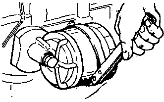 Рисунок Снятие масляного фильтра приспоблением А.60312 