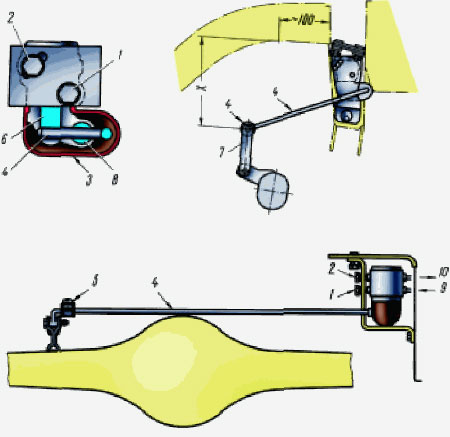 Схема установки регулятора давления задних тормозов и его регулировки