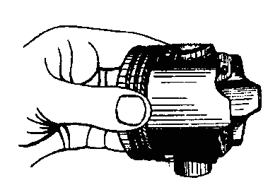 Проверка посадки поршневого пальца 